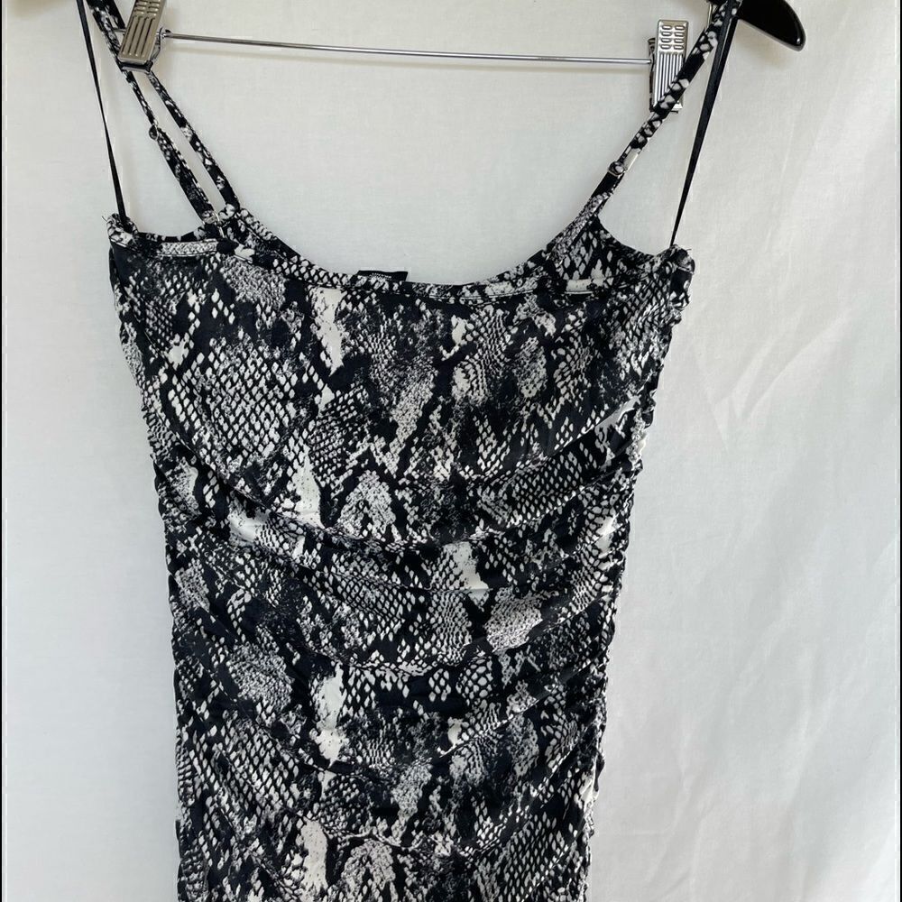 Snake Print Midi Dress - Picture 9 of 12